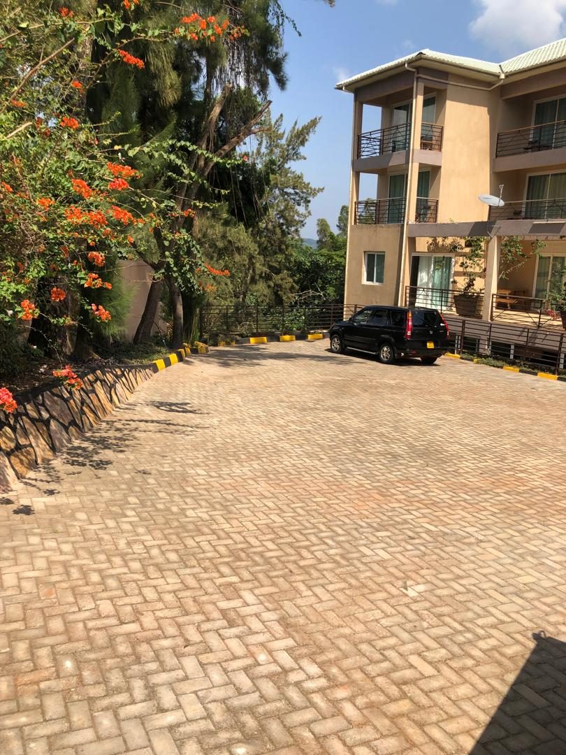 Parking area beside The Address Resort building