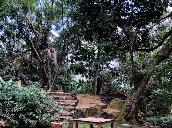 Camping nature pathway at The Address Resort